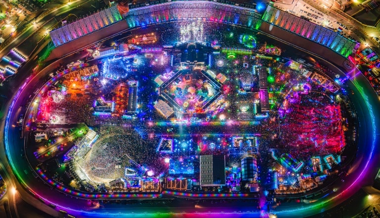 EDC Las Vegas 2027 - DUSK hero artwork