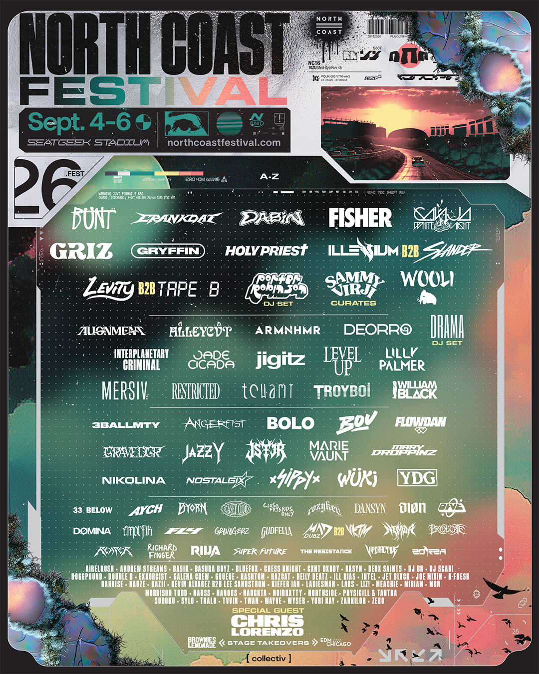 North Coast 2026 poster
