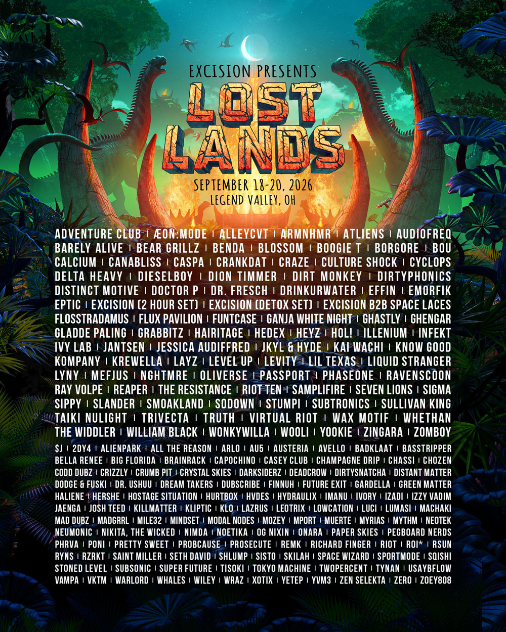 Lost Lands 2026 poster