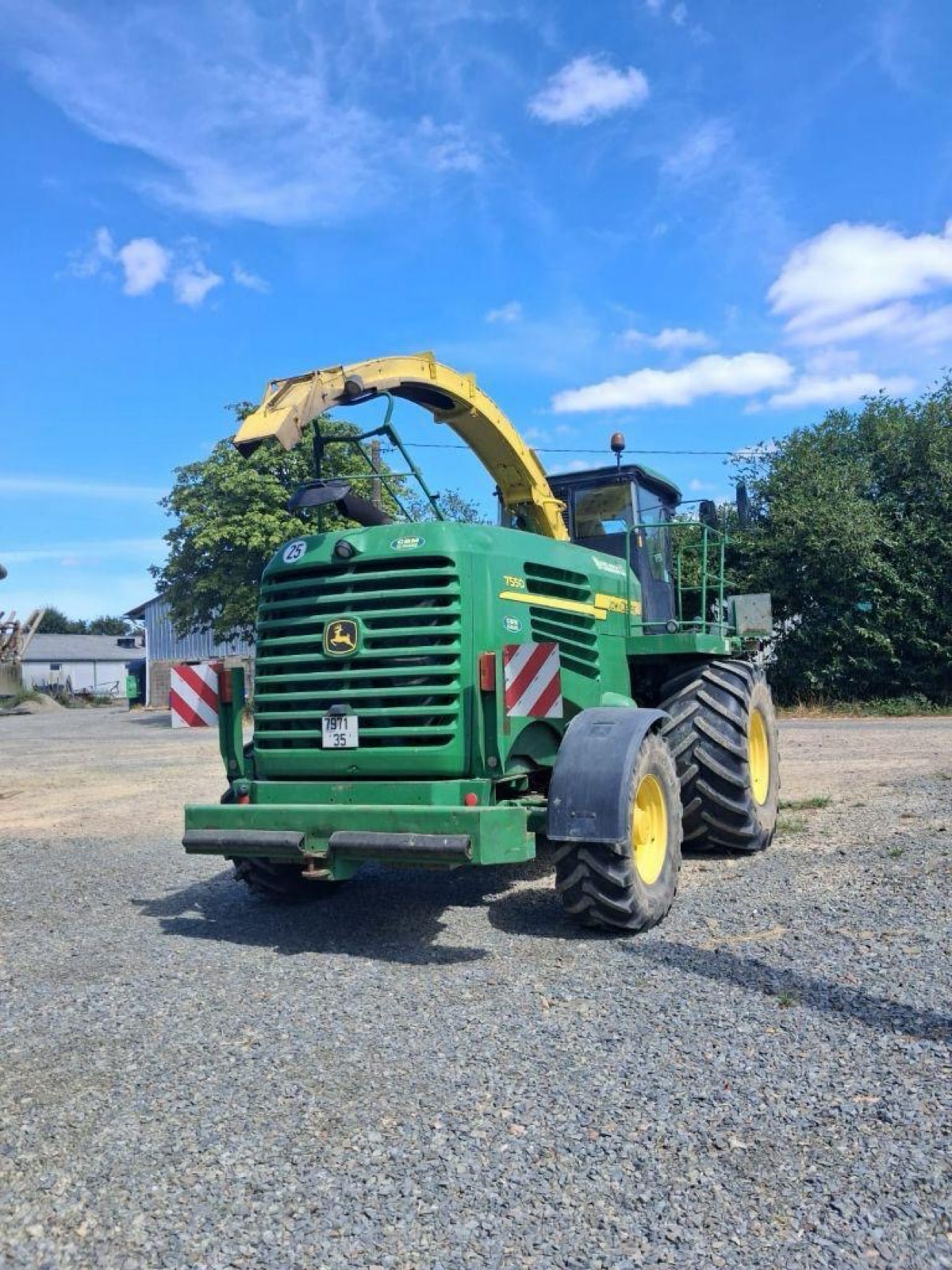 De vanzare combina John Deere 7550 4x4/2011/+Kemper 375 — poza 3