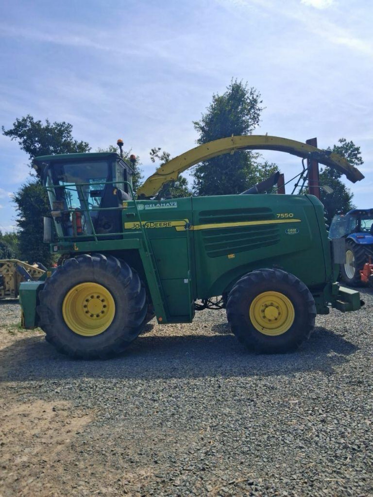 De vanzare combina John Deere 7550 4x4/2011/+Kemper 375 — poza 6