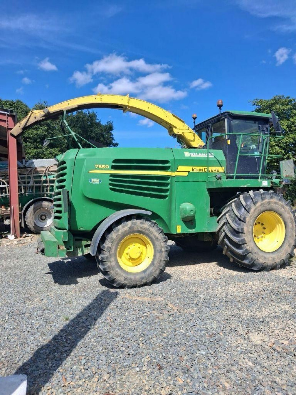 De vanzare combina John Deere 7550 4x4/2011/+Kemper 375 — poza 2