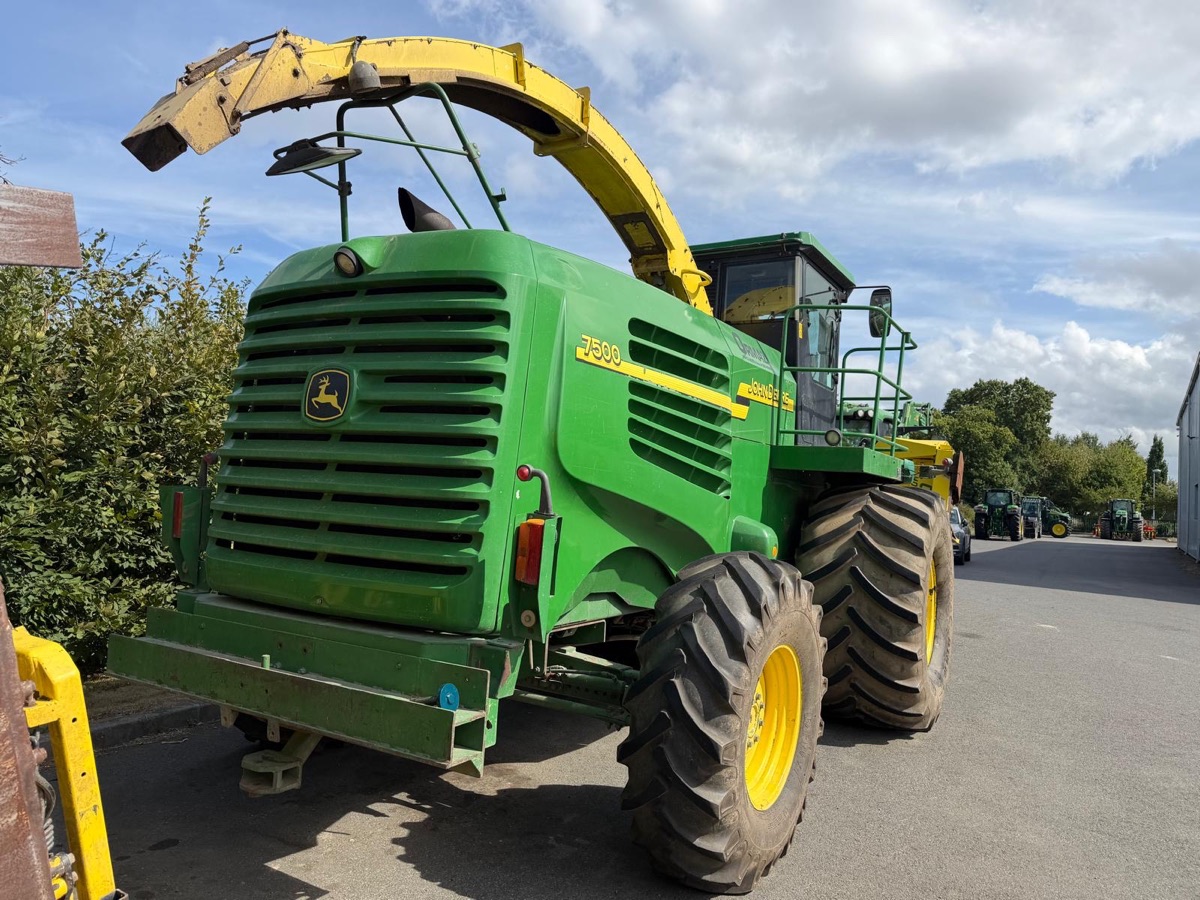 John deere 75004X4+ Heder Kemper 360 — poza 4