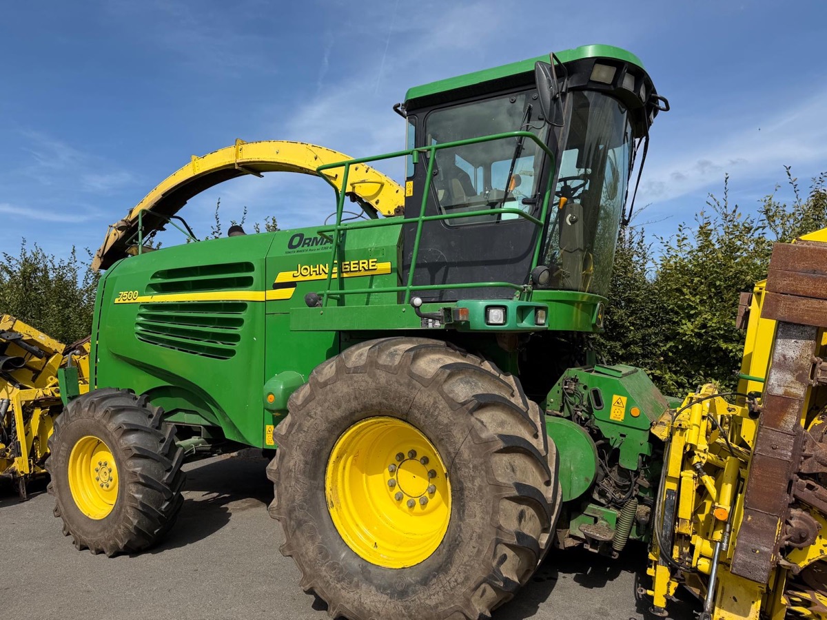 John deere 75004X4+ Heder Kemper 360 — poza 3