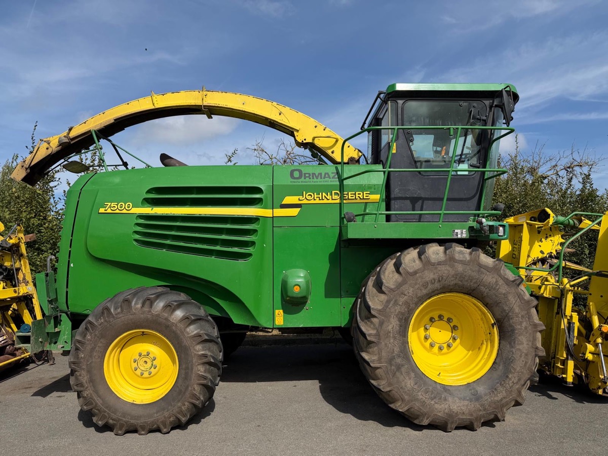 John deere 75004X4+ Heder Kemper 360 — poza 8