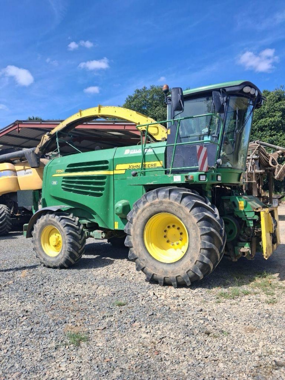De vanzare combina John Deere 7550 4x4/2011/+Kemper 375 — poza 7
