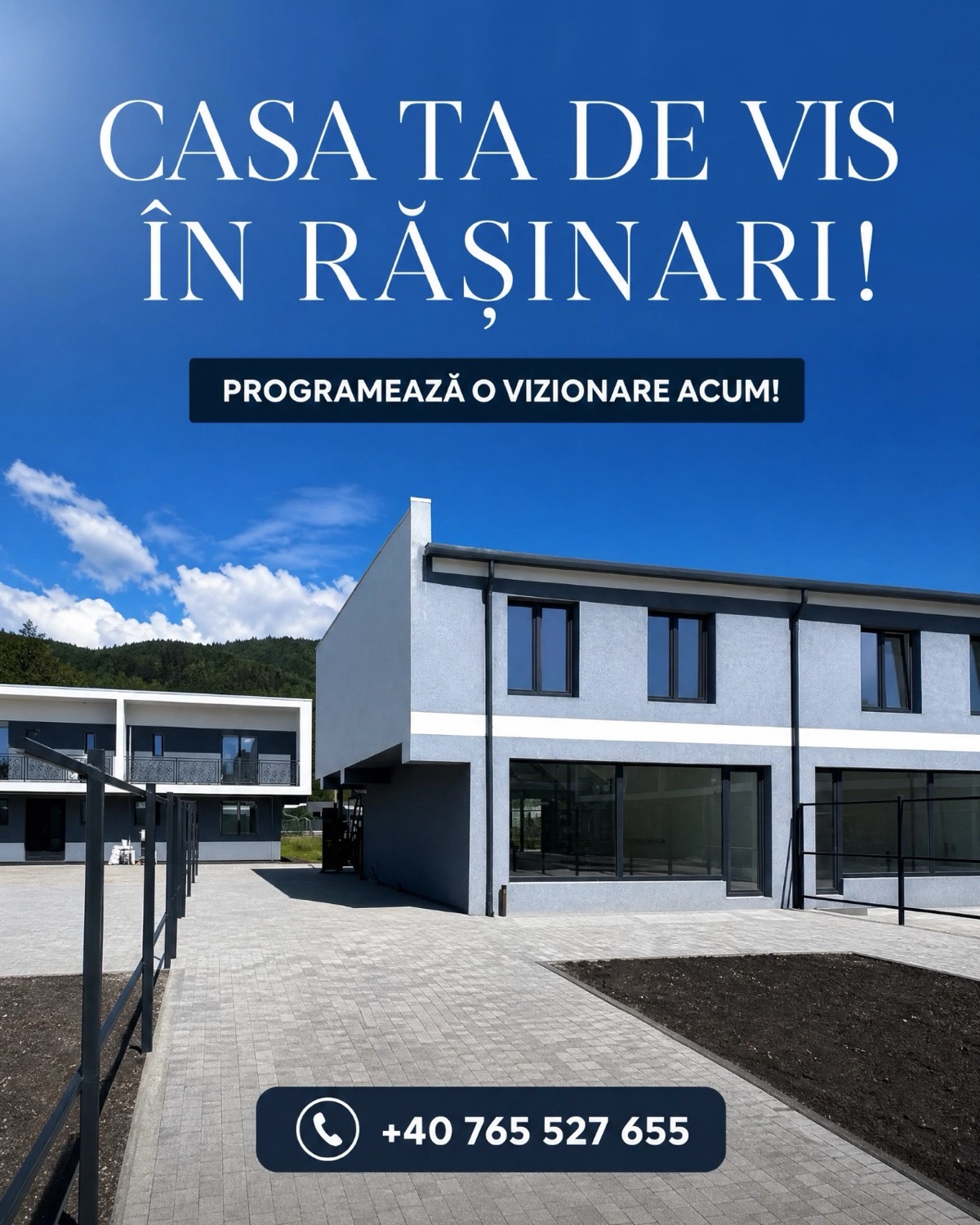 Direct proprietar-Duplex în Rășinari – liniște și priveliște superbă